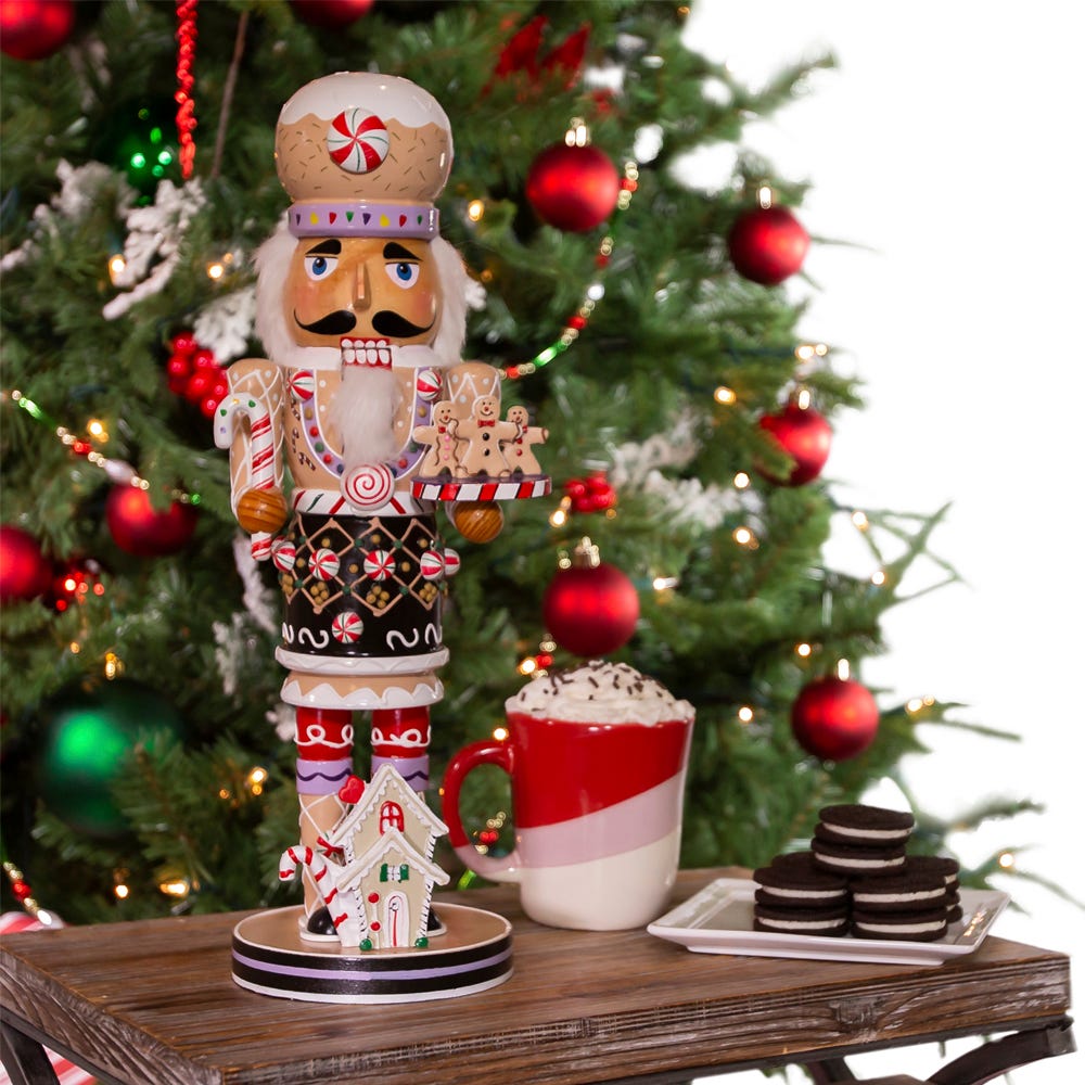 Kurt Adler 16-Inch Gingerbread Nutcracker
